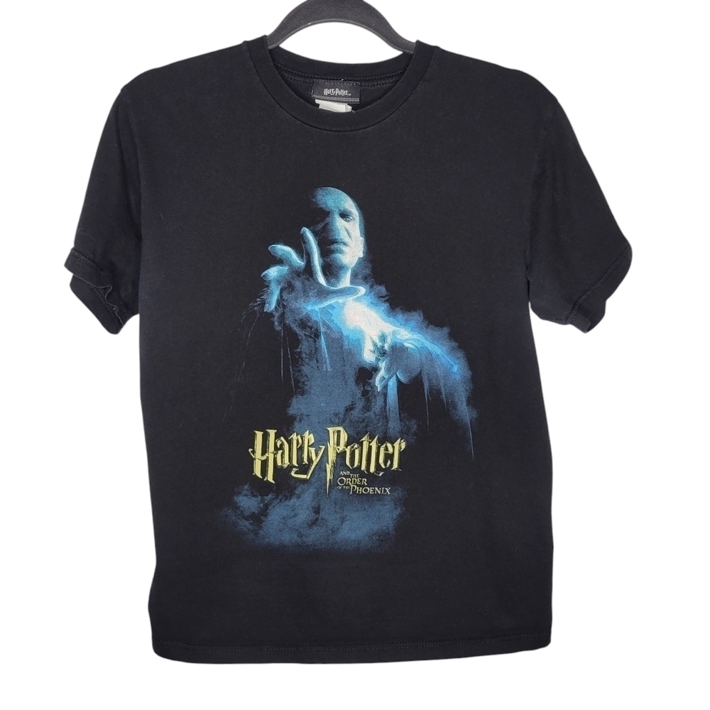 Vintage Y2K Harry Potter Order Of The Phoenix Voldemort 2004 Graphic T-Shirt Sm